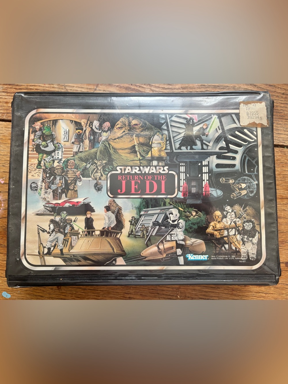 Star Wars 'Return of the Jedi' Action Figure  Carrying case. Vintage,Never used.